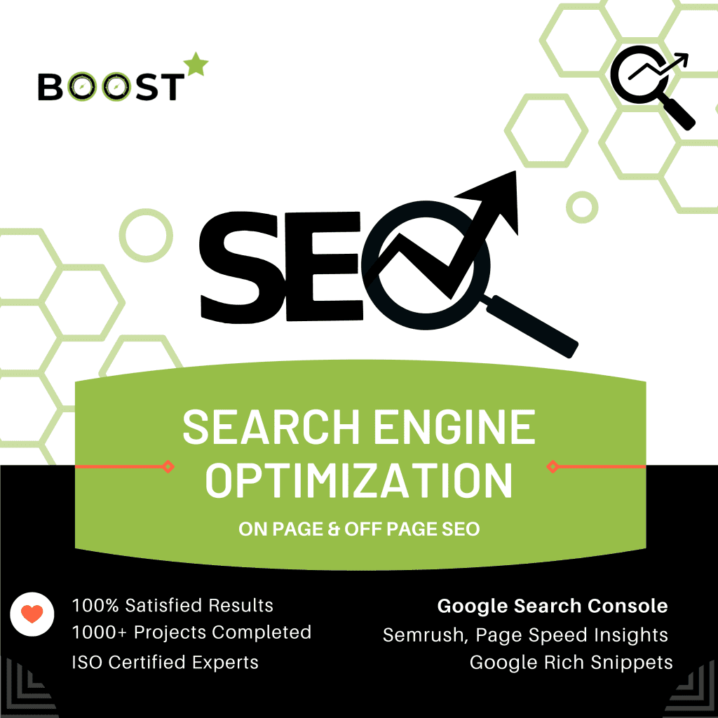 SEO Expert Search engine optimization Shopify Boost star experts