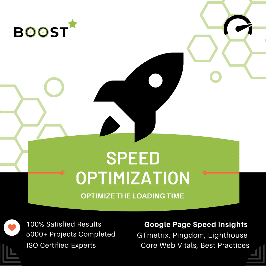 Speed optimization & performance Shopify Boost star experts