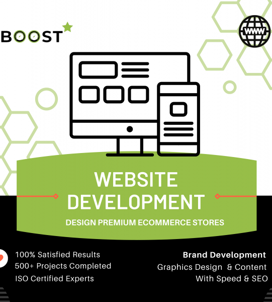 Website Development Design Shopify Boost star experts