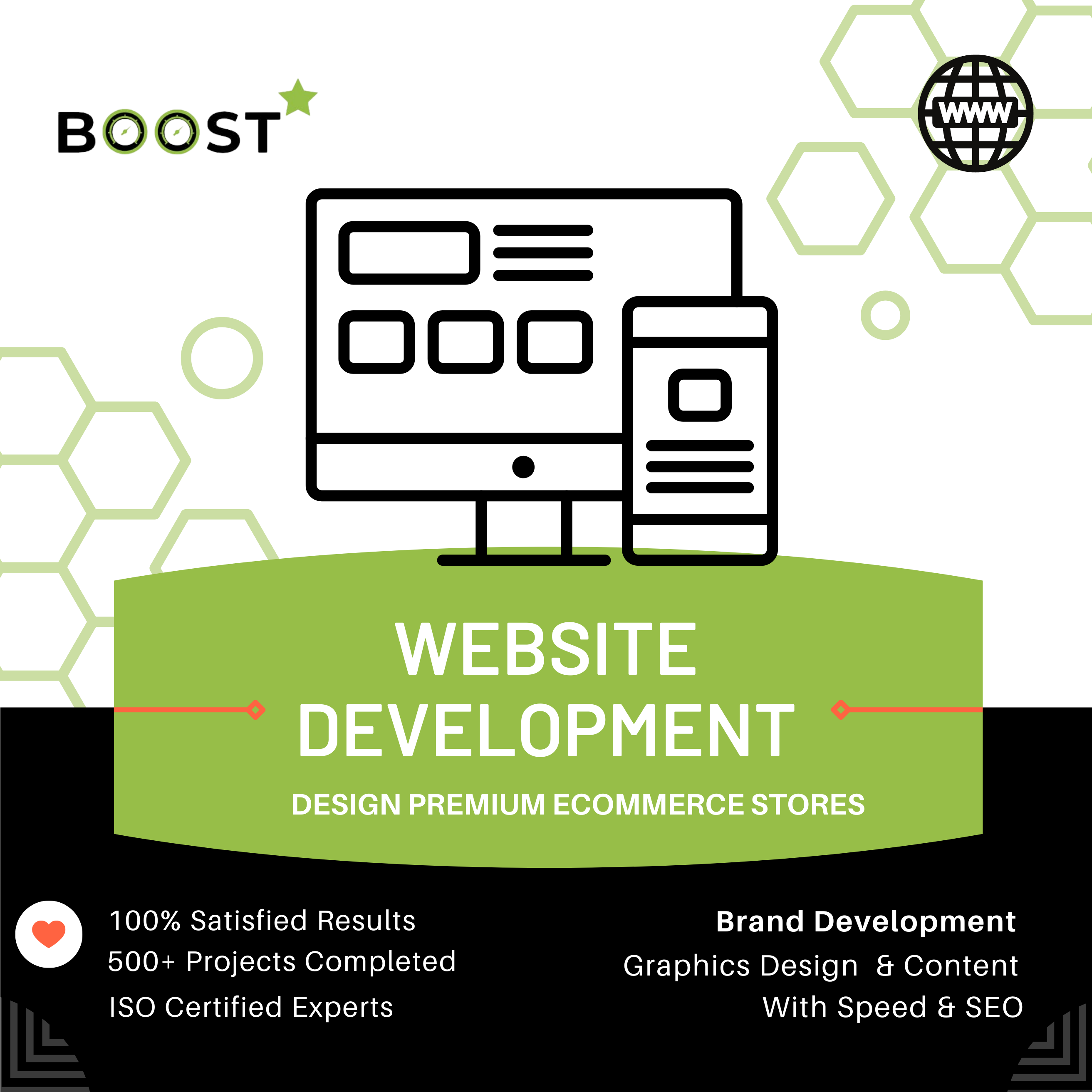 Website Development Design Shopify Boost star experts
