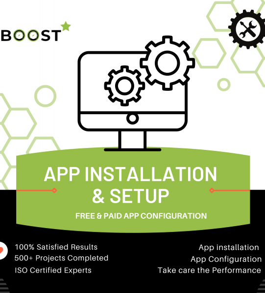 App installation & Configuration For Shopify Boost star experts