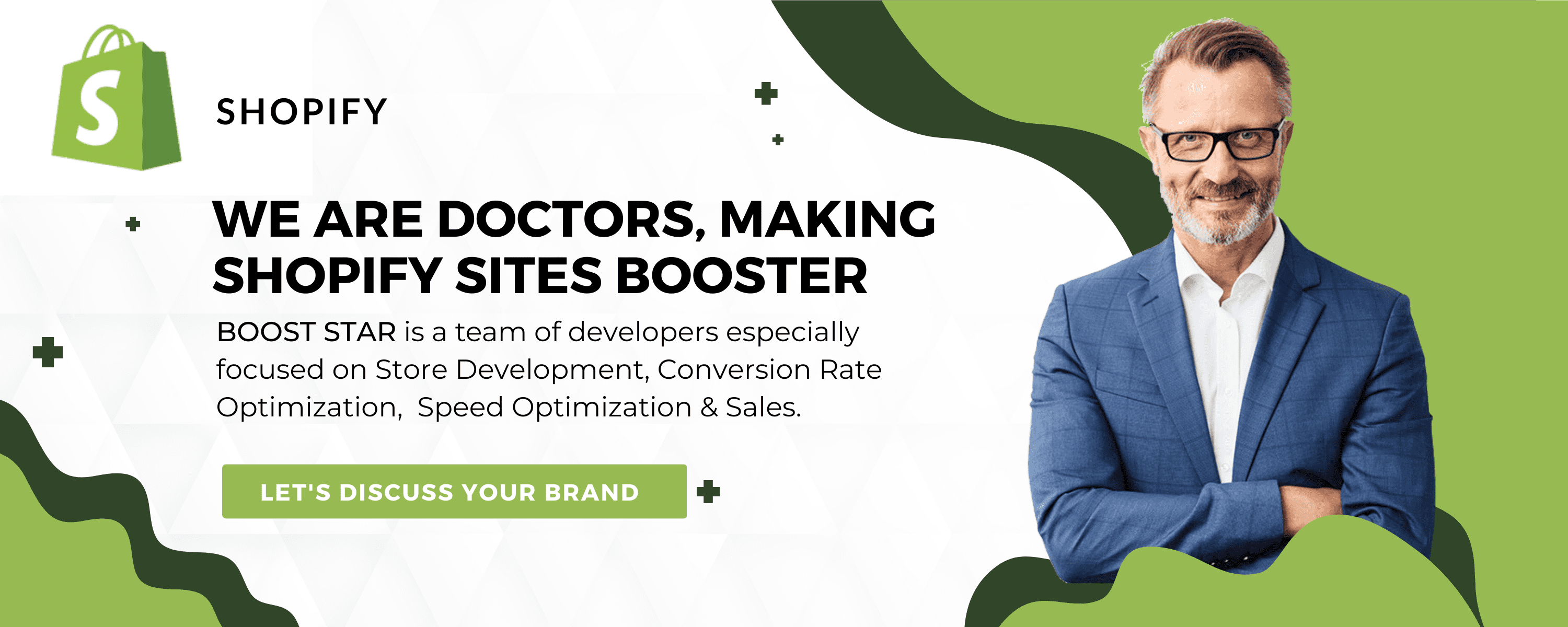 WE ARE DOCTORS, MAKE SHOPIFY SITES BOOSTER